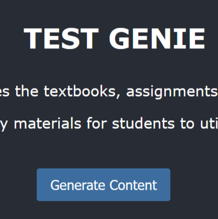 Test Genie project logo